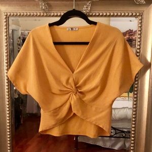 Zara Gold Top